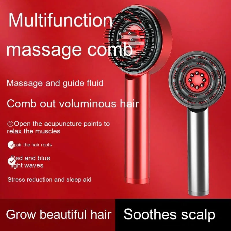 Fluffy Comb Scalp Massager Infrared Hair Care And Beauty - Bellarte Enchanté Fluffy Comb Scalp Massager Infrared Hair Care And Beauty